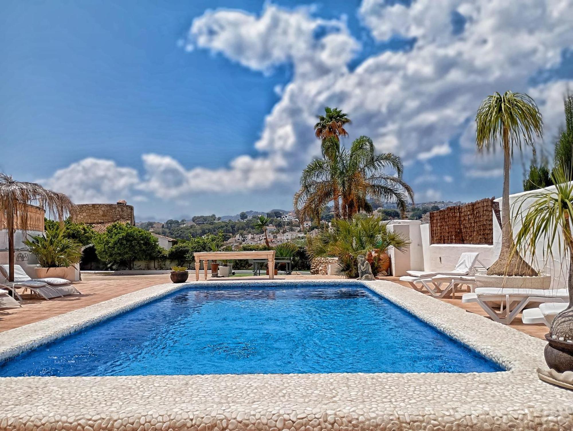 Villa Caseta Blanca De Moraira Dış mekan fotoğraf
